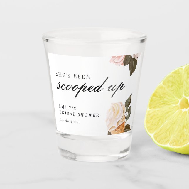 Vaso De Chupito Chocolate Bridal Shower (Anverso)