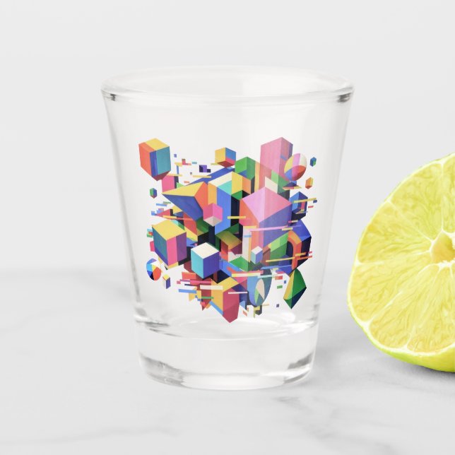 Vaso De Chupito Chromatic Playground (Anverso)