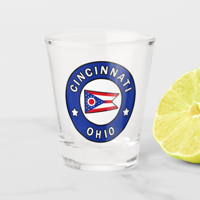 Vaso De Chupito Cincinnati Ohio (Anverso)