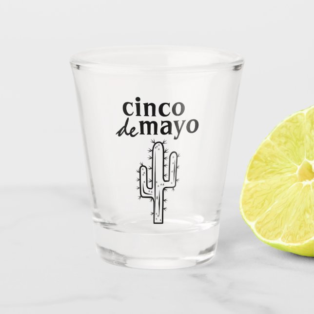 Vaso De Chupito Cinco de Mayo (Anverso)