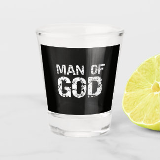 Vaso De Chupito Cita cristiana audaz para hombres de fe dicho rega