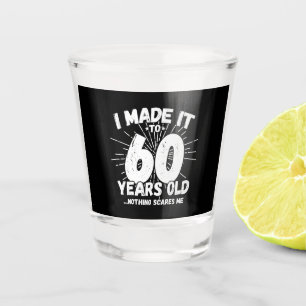 Vaso De Chupito Cita de cumpleaños número 60, graciosa, Sarcástica