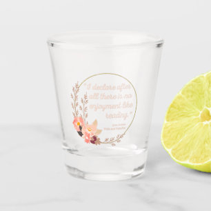 Vaso De Chupito Cita del Orgullo y el Prejuicio III - Estilo Cuto