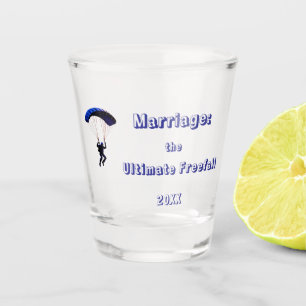 Vaso De Chupito Cita Divertida de Boda Despedida de Soltero 