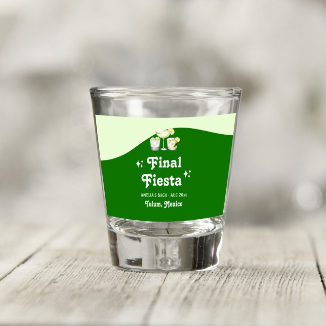 Vaso De Chupito Cítrico Verde Lime Final Fiesta Bachelorette (Subido por el creador)