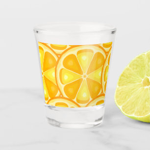 Vaso De Chupito Cítricos TROPICAL SUMMER FRUIT Naranja limones Sli