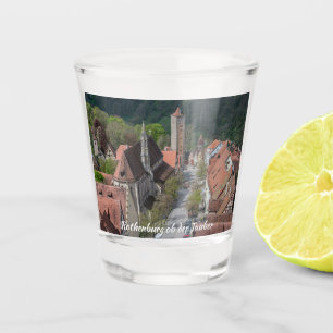 Vaso De Chupito Ciudad antigua de Rothenburg ob der tauber