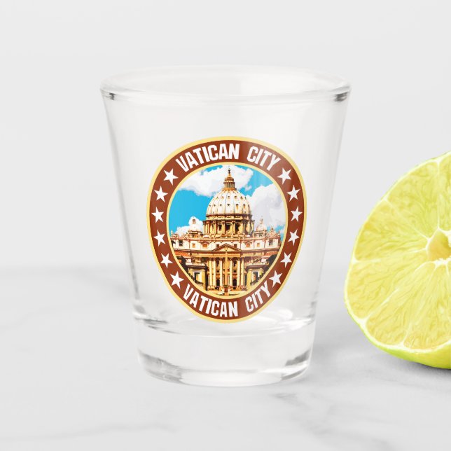 Vaso De Chupito Ciudad del Vaticano (Anverso)