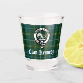 Vaso De Chupito Clan Kennedy Escudo Tartán
