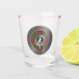 Vaso De Chupito Clan MacGregor Escudo & Tartan Knot