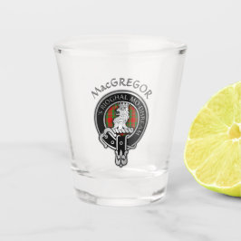 Vaso De Chupito Clan MacGregor Escudo & Tartan Shot Glass