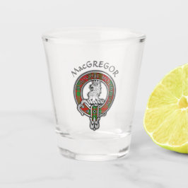 Vaso De Chupito Clan MacGregor Escudo & Tartan Shot Glass