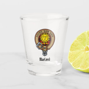 Vaso De Chupito Clan MacLeod de Raasay Escudo