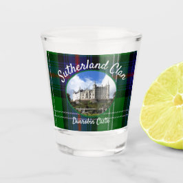 Vaso De Chupito Clan Sutherland Tartan Dunrobin Castle Photo