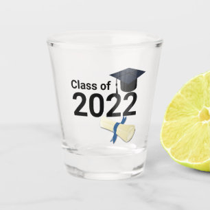 Vaso De Chupito Clase elegante de año de graduación de 2022