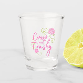 Vaso De Chupito Clásico y Vulgar Rosa  