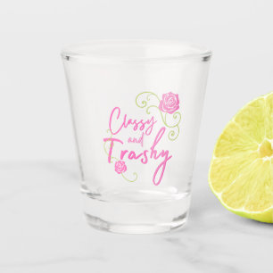 Vaso De Chupito Clásico y Vulgar Rosa  