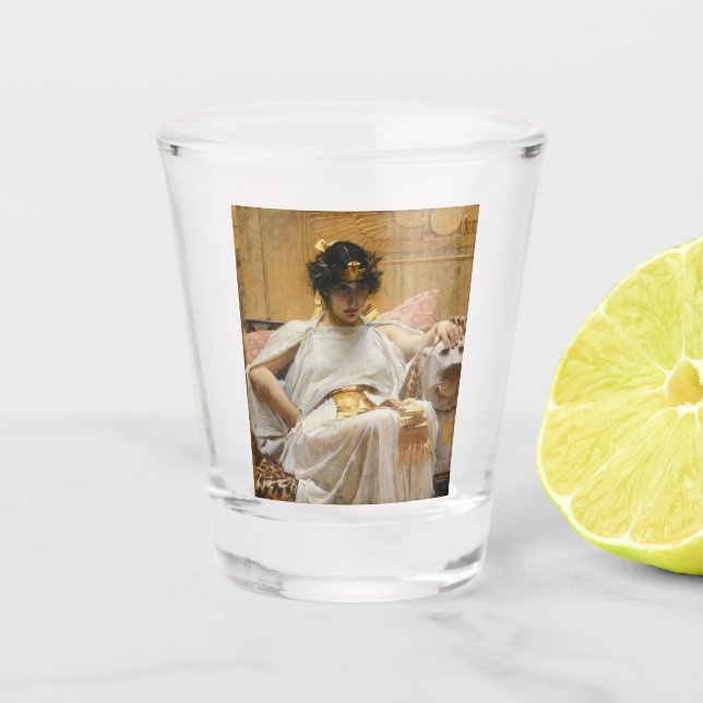 Vaso De Chupito Cleopatra (antigua reina egipcia) (Anverso)