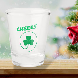 Vaso De Chupito Clover Shamrock Fiesta irlandés St Patricks