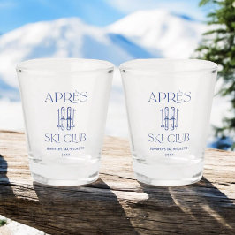 Vaso De Chupito Club Apres Ski Fiesta de Esquí de Invierno para De