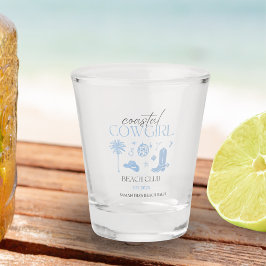 Vaso De Chupito Club Coastal de Playa Cowgirl Bachelorette Favores
