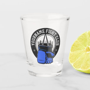 Vaso De Chupito Club de lucha personalizado de Artes Marciales Mix