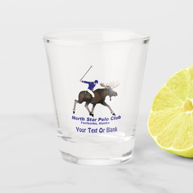 Vaso De Chupito Club de Polo North Star (Moose) (Anverso)