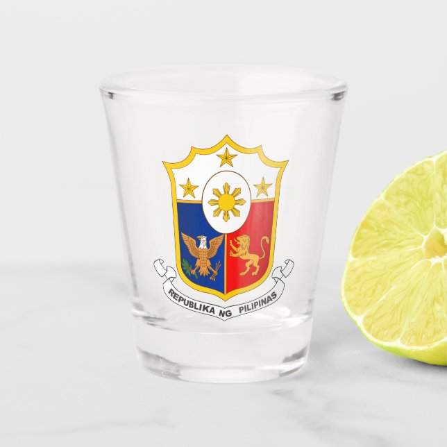 Vaso De Chupito COA filipina (Anverso)