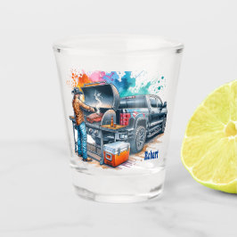 Vaso De Chupito Cocina de vaquero occidental cocinando en Personal