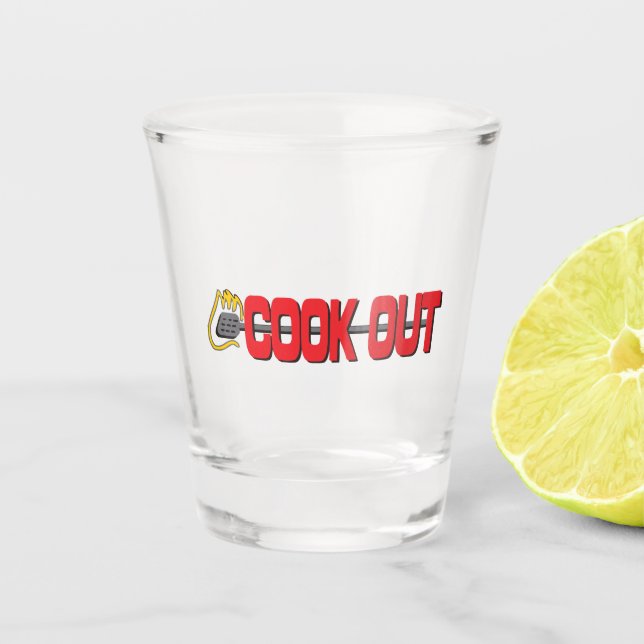 Vaso De Chupito Cocina fuera (restaurante) (Anverso)