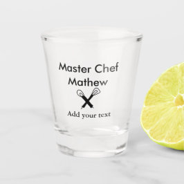 Vaso De Chupito Cocina maestra cocinera panadería cocinero agregar