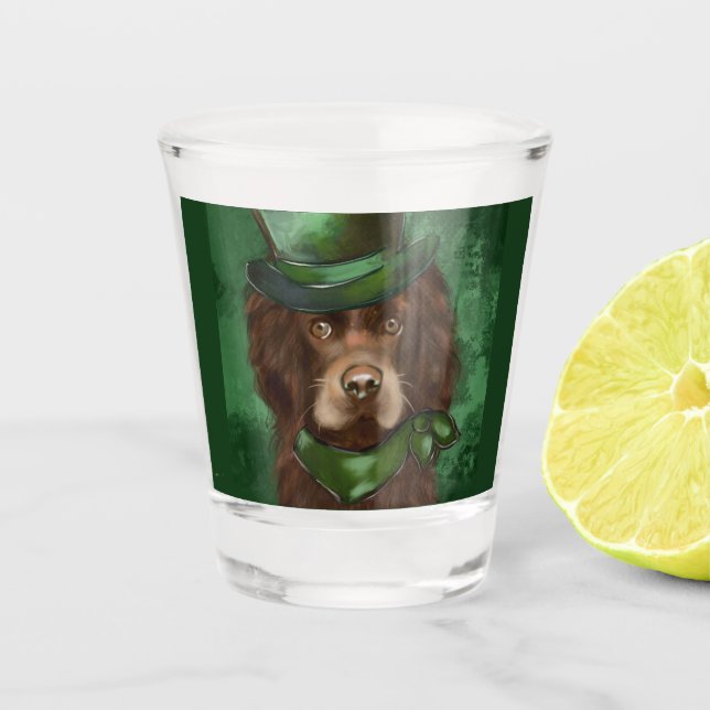 Vaso De Chupito Cocker Spaniel Americano (Anverso)