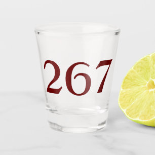 Vaso De Chupito Código de área 267 (Filadelfia)