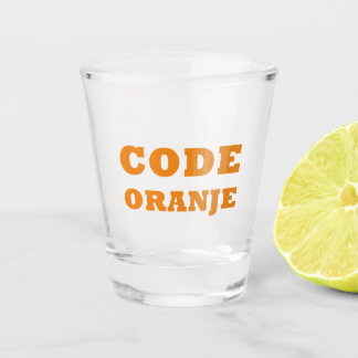 Vaso De Chupito Código Oranje Shot Glass: Abrazando el orgullo hol