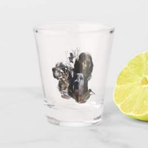 Vaso De Chupito Coleador inglés, caza de cochecitos de madera