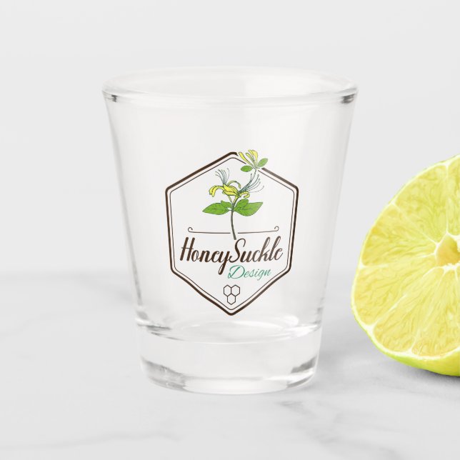 Vaso De Chupito Colección de diseño HoneySuckle (Anverso)