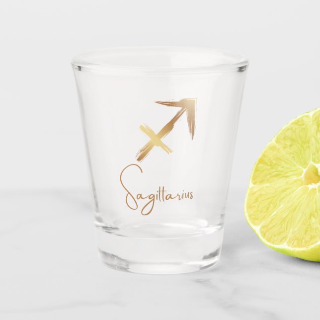 Vaso De Chupito Colección Zodiac - Sagittarius (Anverso)