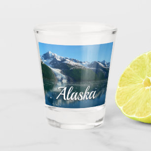 Vaso De Chupito Colegio Fiordo II Hermosa Fotografía de Alaska