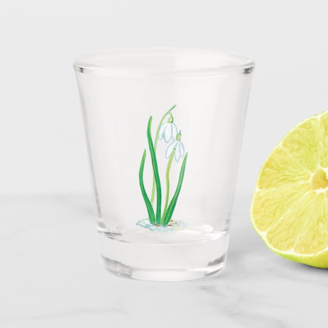 Vaso De Chupito Colirio de nieve (Anverso)