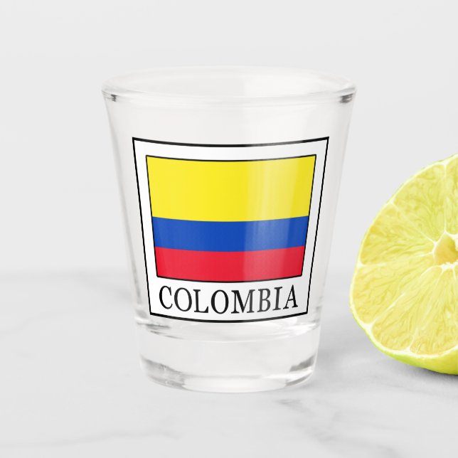 Vaso De Chupito Colombia (Anverso)