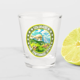 Vaso De Chupito Colorado