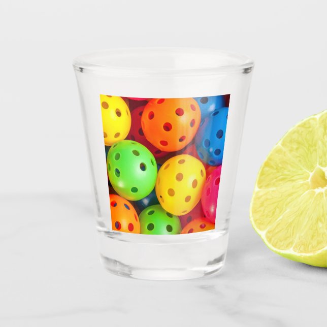 Vaso De Chupito Colorante de baloncesto (Anverso)