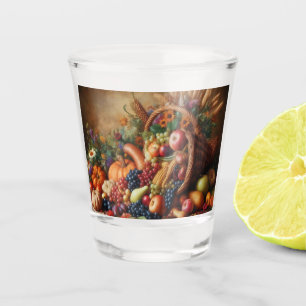 Vaso De Chupito Colorido/Acción de Gracias/Cornucopia/Caída