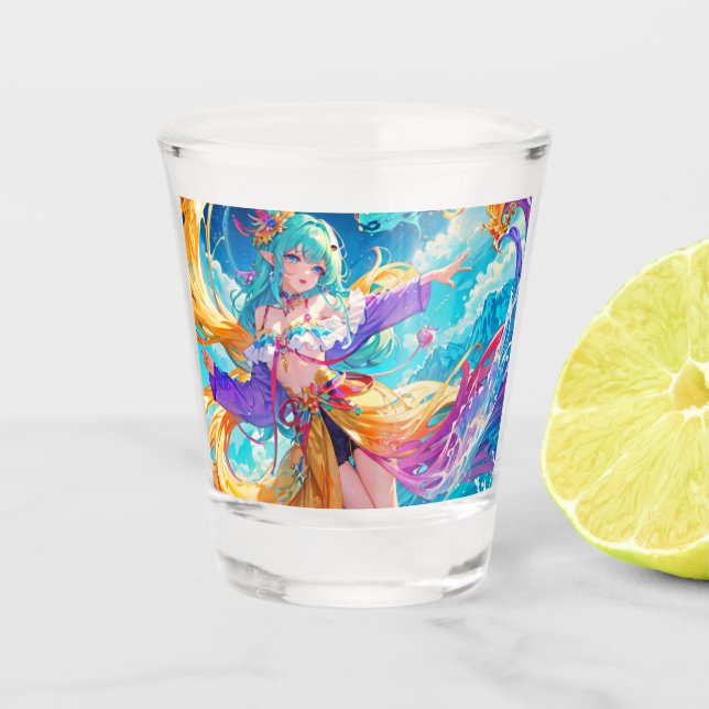 Vaso De Chupito Colorido/anime/personalizado (Anverso)
