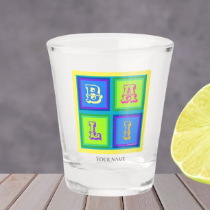 Vaso De Chupito Colorido moderno de Bali Indonesia