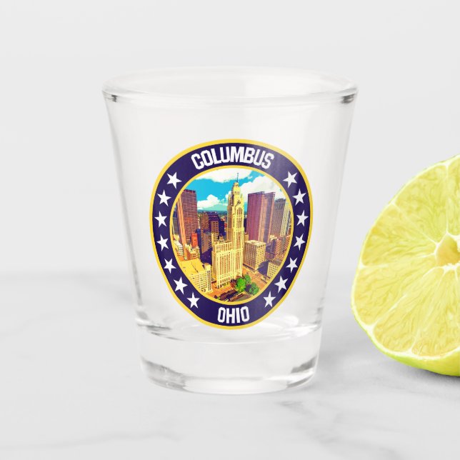 Vaso De Chupito Columbus (Anverso)