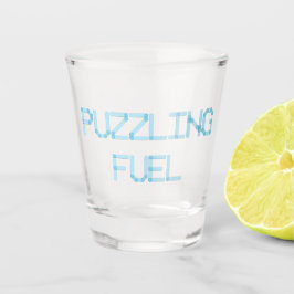 VASO DE CHUPITO COMBUSTIBLE DE PUZZLING