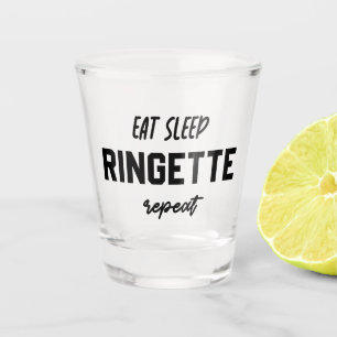 Vaso De Chupito Comer Ringette Sleep Repetir Ringette Player Regal