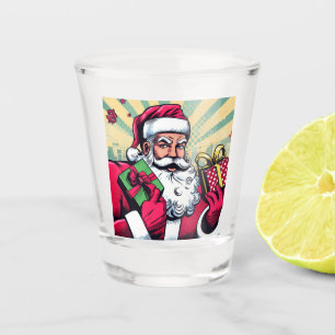 Vaso De Chupito Comic book Santa/Navidades