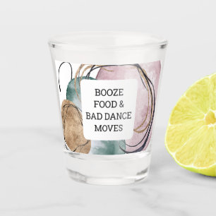 Vaso De Chupito Comida booleada y movimientos de baile malo